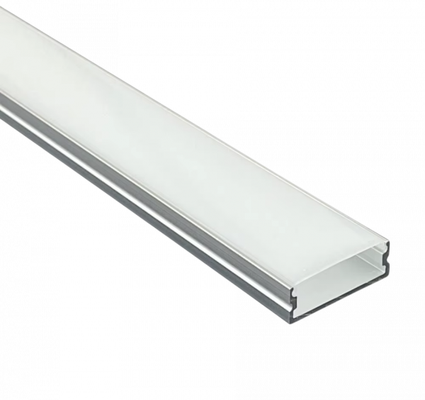 Electrica aluminum profile with cover 30x10mm (3m)