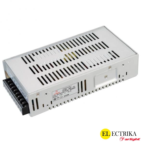 Arlight 12V սնուցման բլոկ 200W 17A (214x115x50մմ)