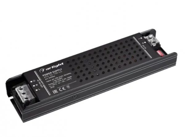 Arlight 24V Power Supply 150W 6.2A (211x52x27mm)