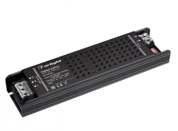 Arlight 24V սնուցման բլոկ 150W 6․2A (211x52x27մմ)