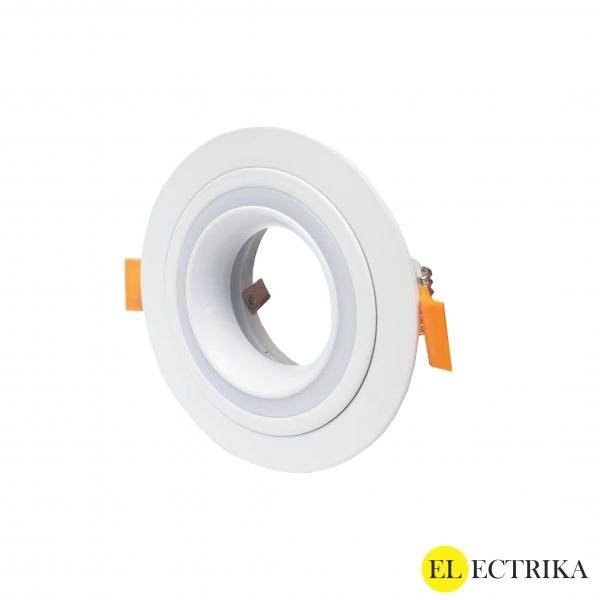 Electrica ներկառուցվող շրջանակ MG-R01 սպիտակ կլոր