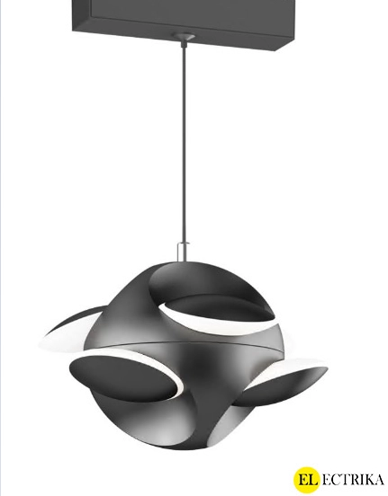 Electrica светильник трековый (HG02) 220V 6W 4100K  